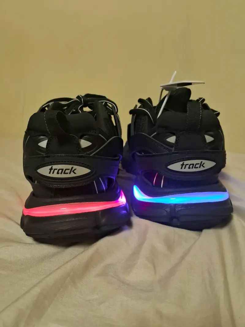 Zapatillas deportivas LED negras Balenciaga Track - 4