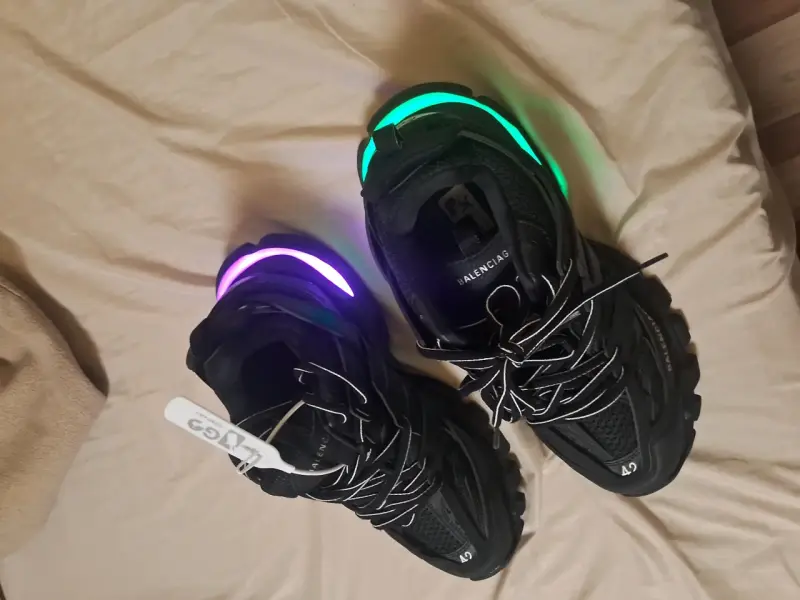 Zapatillas deportivas LED negras Balenciaga Track - 5
