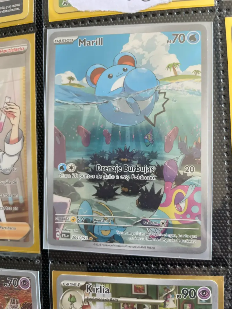 Carta Pokémon Marill Básico 204/193