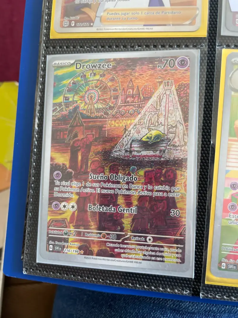 Carta Pokémon Drowzee SV1S 210/198