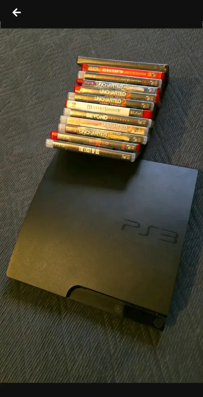 Consola PS3 con juegos incluidos