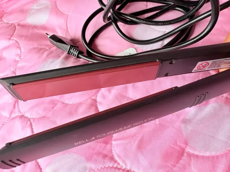 Plancha de Pelo Gama Bella Tourmaline Red Ion - 3