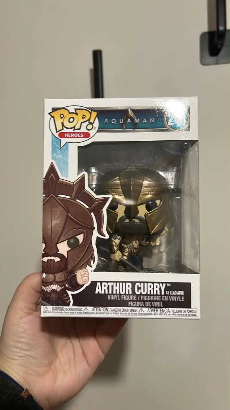 Figura Funko Pop Aquaman Arthur Curry