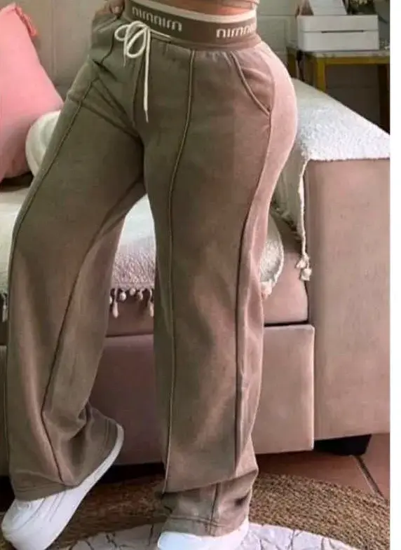 Buzo prelavado con cintura elástica,talla L/XL - 1