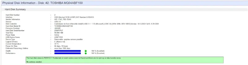 Disco duro HDD 5400RPM Toshiba 1TB SATA - 3