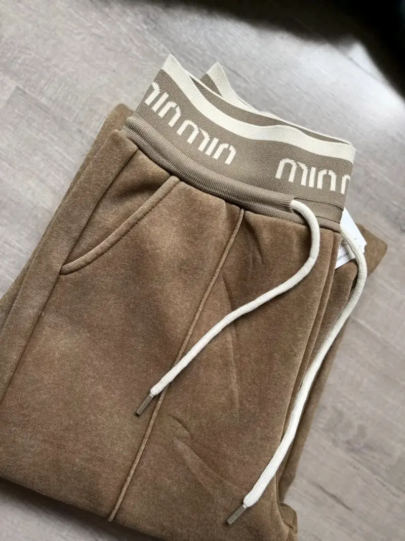 Buzo prelavado con cintura elástica,talla L/XL - 2