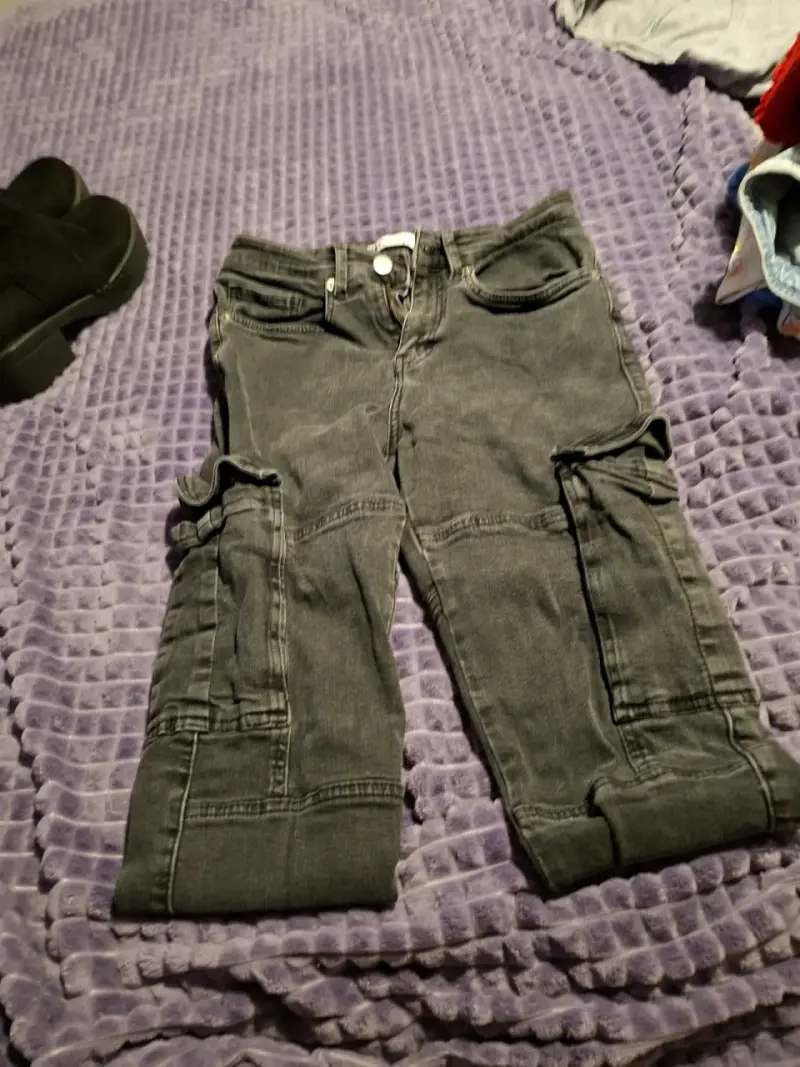 Chaqueta de pana rosada para mujer - 6