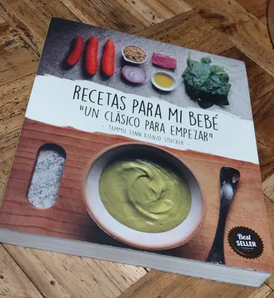 Libro de recetas para bebés 'Recetas para mi bebé' - miniatura 1