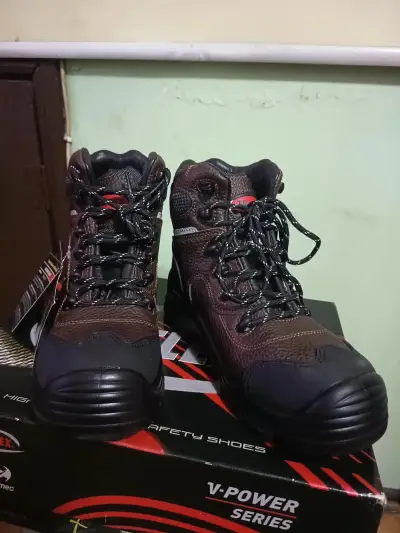 Botines de seguridad V-Flex V-40 marrones - miniatura 1