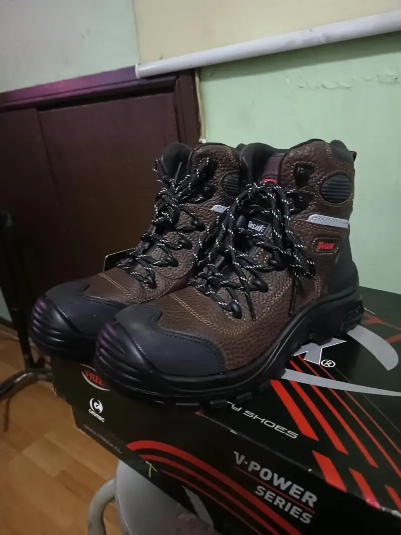 Botines de seguridad V-Flex V-40 marrones - 2