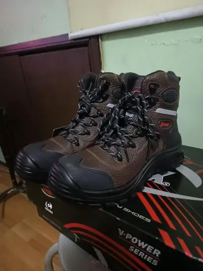 Botines de seguridad V-Flex V-40 marrones - miniatura 2