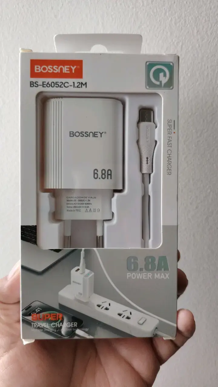 Cargador de Viaje Bossney 6.8A USB-C - 1