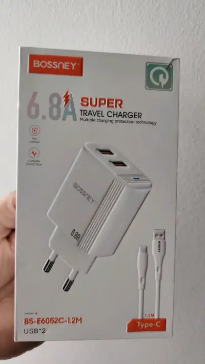 Cargador de Viaje Bossney 6.8A USB-C - miniatura 3