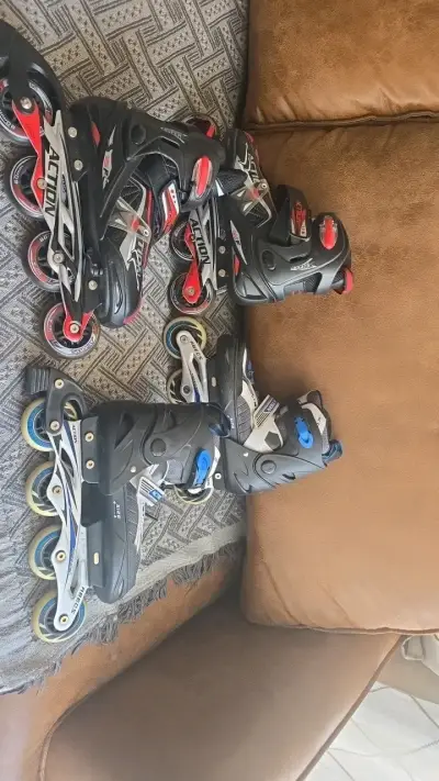 Patines en línea Action para niños y adultos - miniatura 1