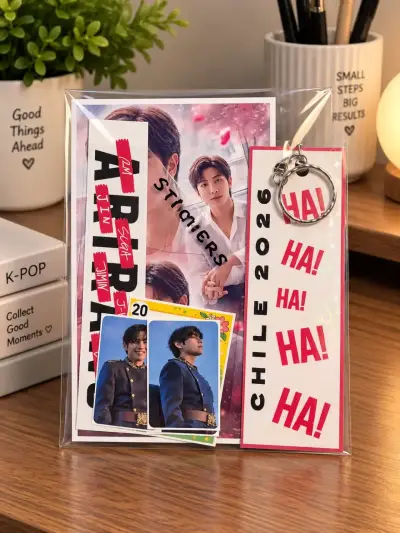 Set lote 15 de Fotocards y Stickers K-Pop - miniatura 2