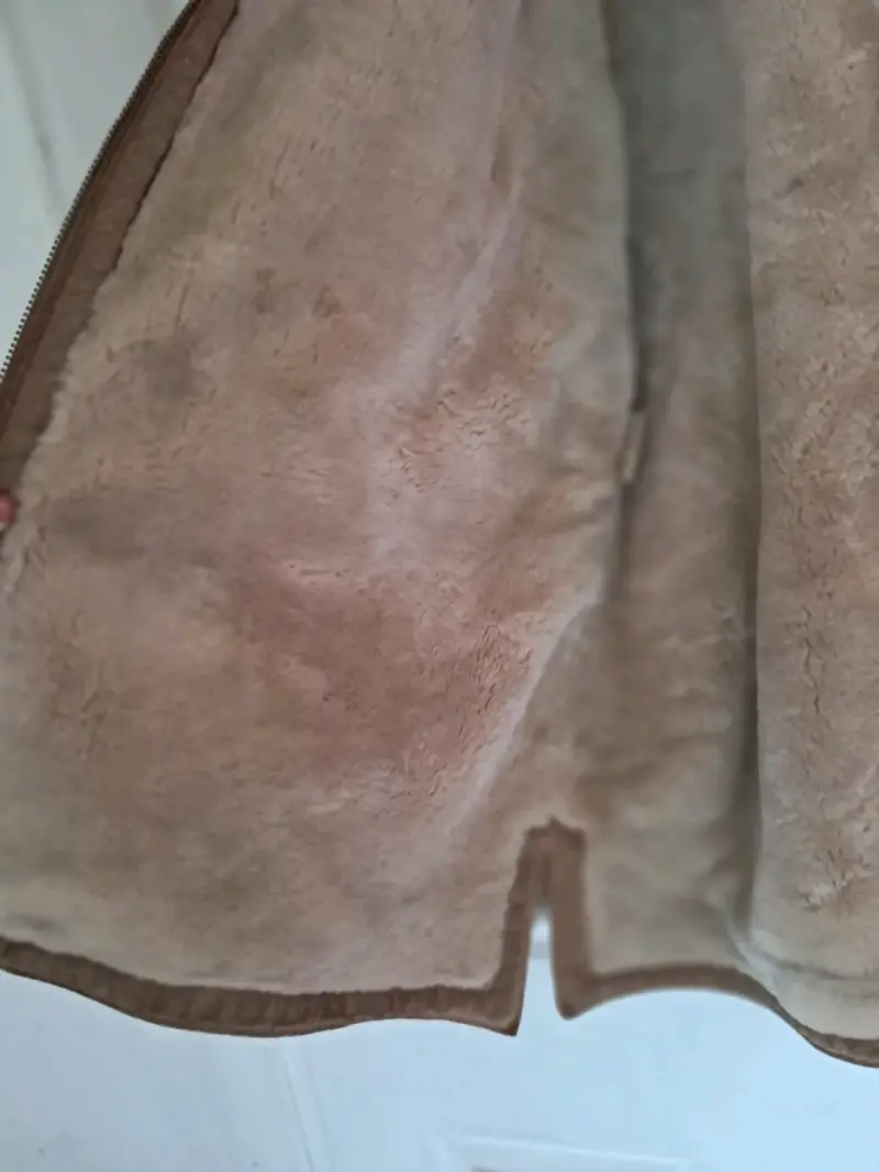 Chaqueta de invierno con capucha Winlit color beige - 1