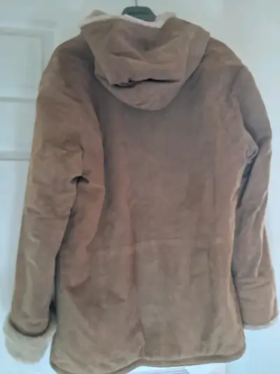Chaqueta de invierno con capucha Winlit color beige - miniatura 6