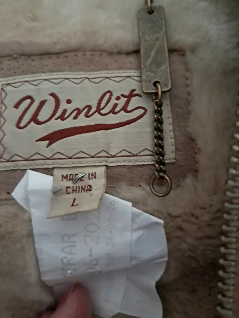 Chaqueta de invierno con capucha Winlit color beig - 2