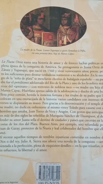 Libro 'La Ñusta Ortiz' de Julio A. Sierra - miniatura 2