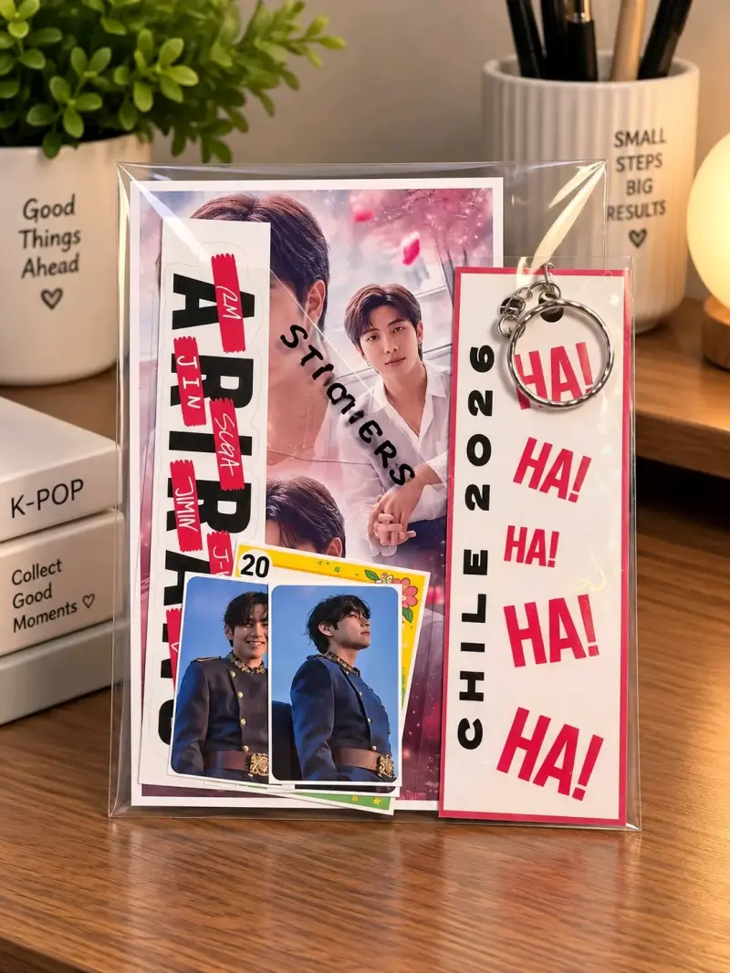 Set 15 lote de Stickers y Fotos K-Pop - 4
