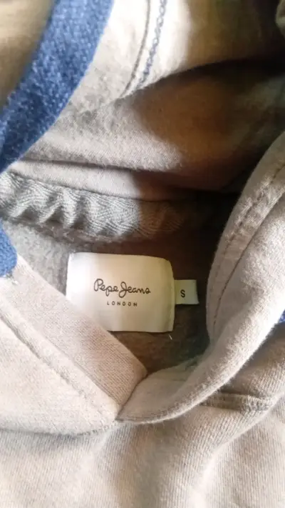 Polerón Pepe Jeans con capucha gris - miniatura 2