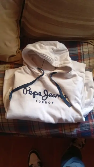 Polerón Pepe Jeans con capucha gris - miniatura 4
