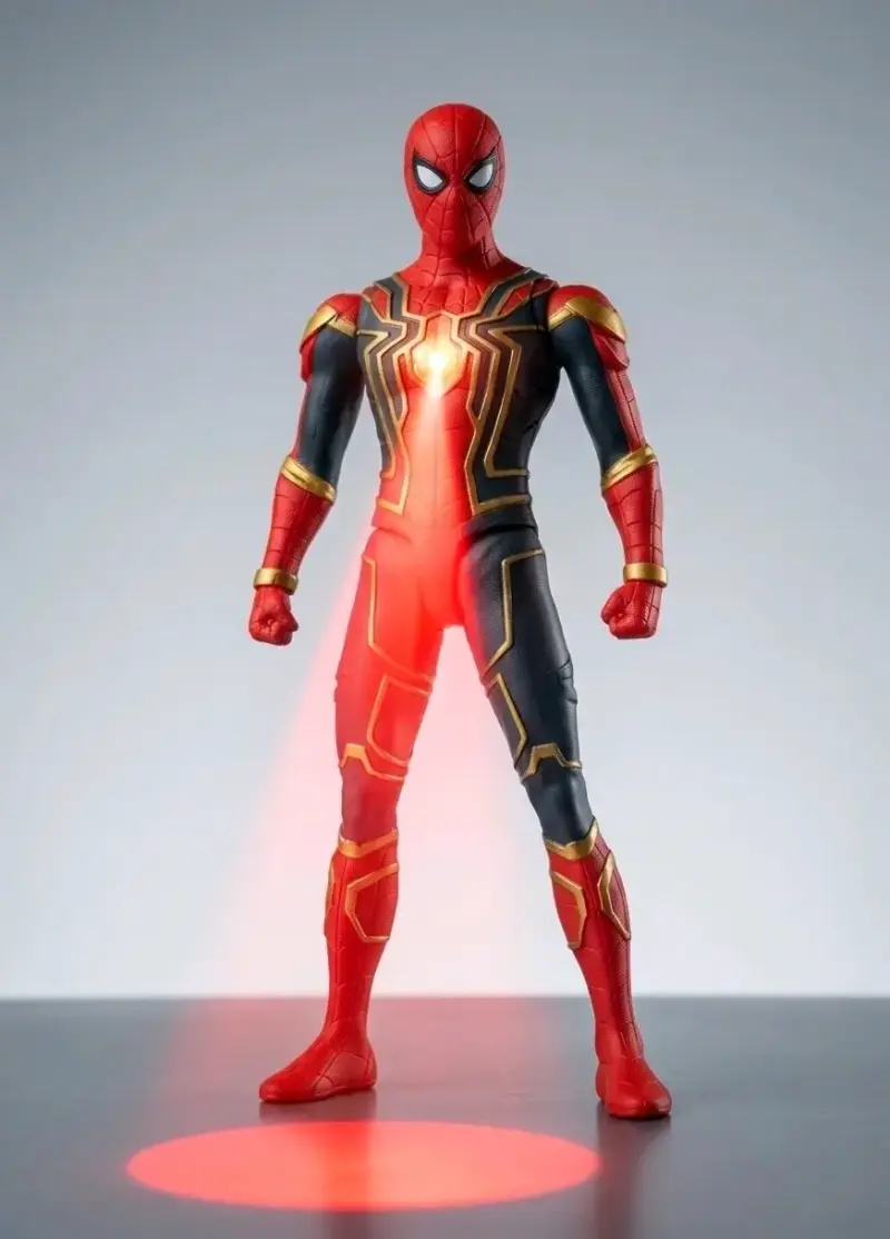 Figura de acción Spider-Man 17 cm con luz (Nuevo) - 5