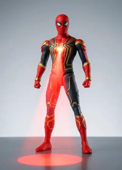 Figura de acción Spider-Man 17 cm con luz (Nuevo) - miniatura 5