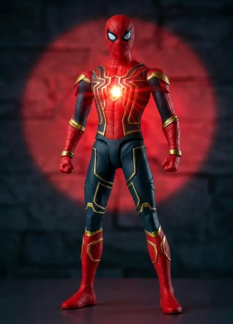 Figura de acción Spider-Man 17 cm con luz (Nuevo) - 6