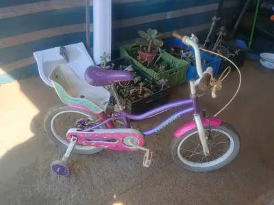 Bicicleta infantil Oxford aro 16 morada - miniatura 1