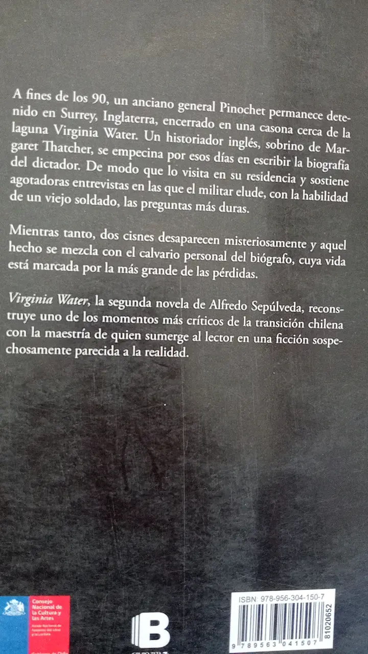 Libro Virginia Water de Alfredo Sepúlveda - 2