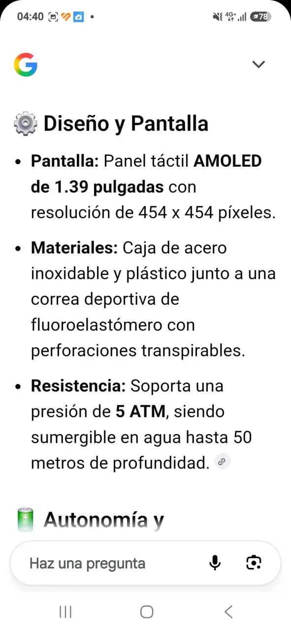 Reloj Inteligente Huawei Watch GT 2e Azul - 5