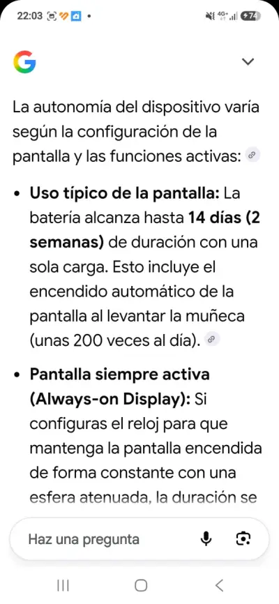 Reloj Inteligente Huawei Watch GT 2e Azul - miniatura 6