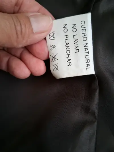 Chaqueta de cuero cafe oscuro para mujer Todopiel - miniatura 4