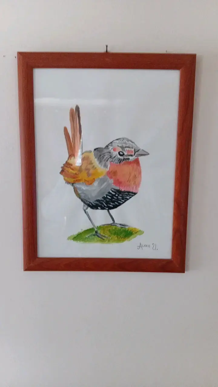 Cuadro de Arte con Marco de Madera - 1