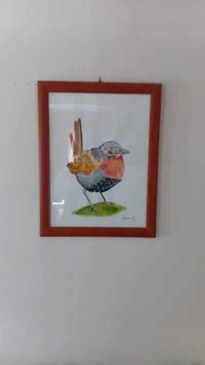 Cuadro de Arte con Marco de Madera - miniatura 2