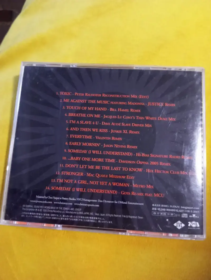 CD Britney Spears – B In The Mix: The Remixes (200 - 2