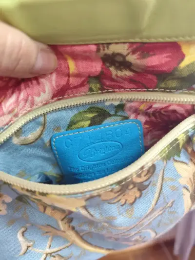 Bolso de tela con diseño floral Brighton - miniatura 2