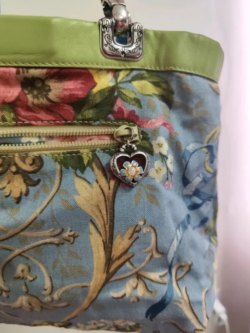 Bolso de tela con diseño floral Brighton - 4