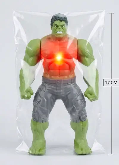 Figura de acción Hulk con luz  (Nuevo) - miniatura 5