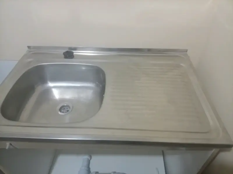Kit mueble para lavaplatos izquierdo blanco 80 cm - 2