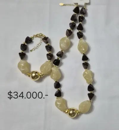Collares de cuentas de colores variados - miniatura 5