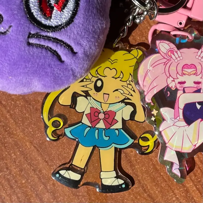 5 llaveros de Sailor Moon - 5