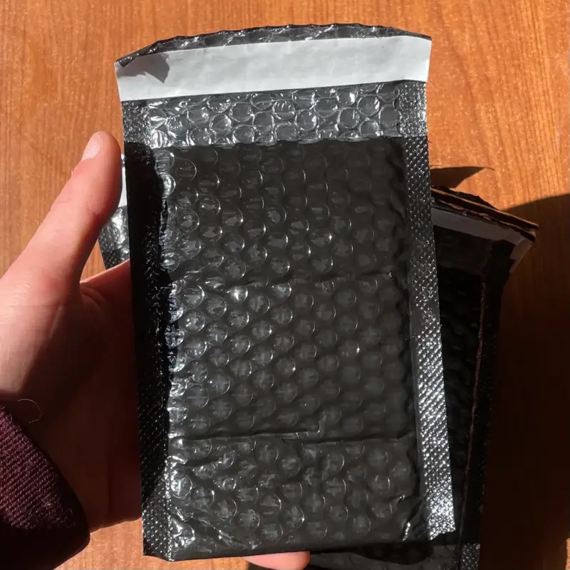 40 Sobres acolchados negros para envío - 4