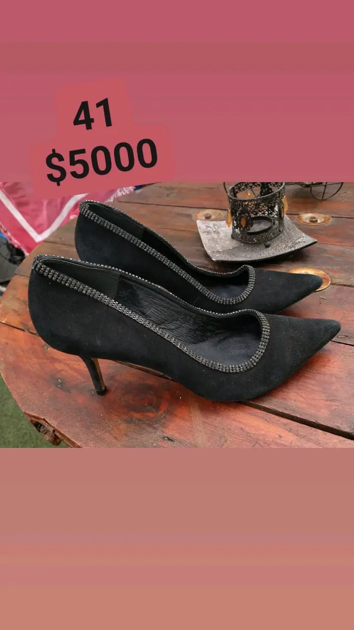 Zapatos de tacón animal print talla 39 - 4