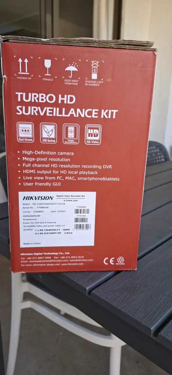 Kit de Vigilancia Hikvision Turbo HD con Cámaras - 3