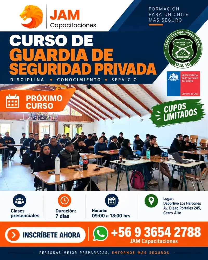 Curso de Guardia de Seguridad Privada JAM - 1