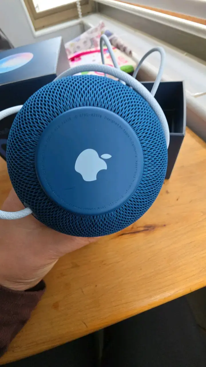 Apple HomePod Mini azul en buen estado - 3