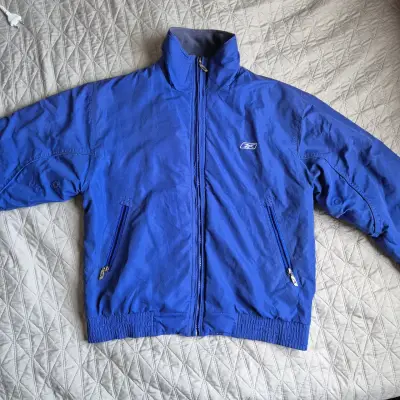 Chaqueta azul deportiva Reebok Talla M - miniatura 1