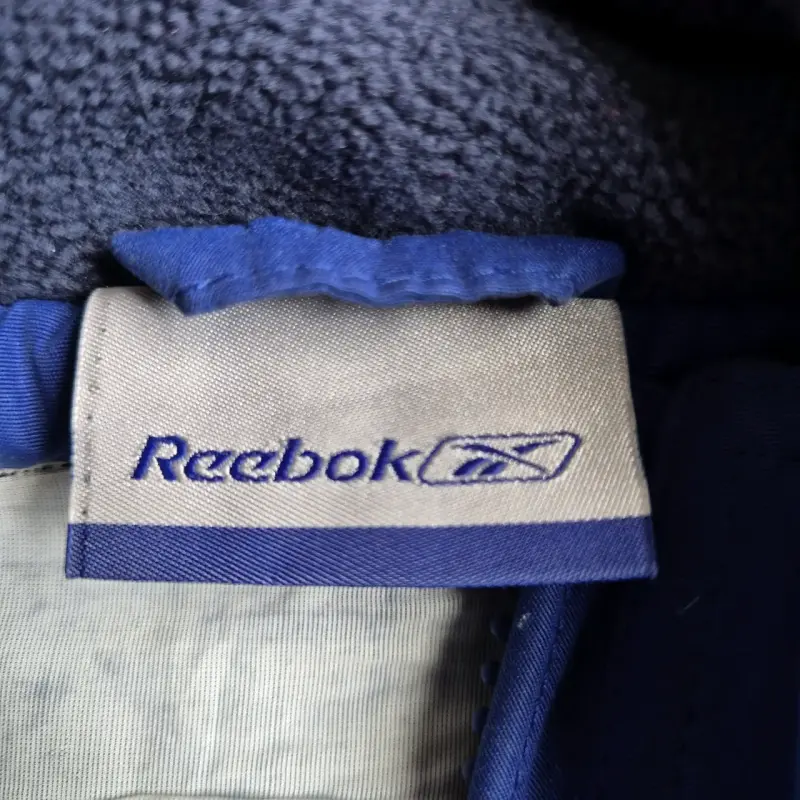Chaqueta azul deportiva Reebok Talla M - 4
